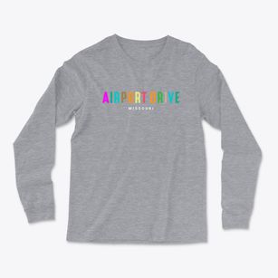 Airport Drive Missouri Color Pop Light Soft Long Sleeve T-Shirt