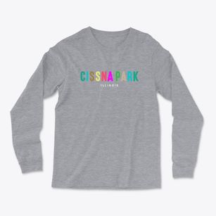 Cissna Park Illinois Color Pop Light Soft Long Sleeve T-Shirt