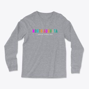 North Augusta South Carolina Color Pop Light Soft Long Sleeve T-Shirt