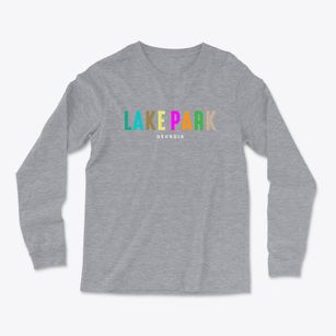 Lake Park Georgia Color Pop Light Soft Long Sleeve T-Shirt