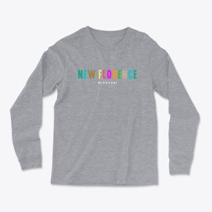 New Florence Missouri Color Pop Light Soft Long Sleeve T-Shirt