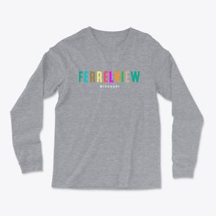 Ferrelview Missouri Color Pop Light Soft Long Sleeve T-Shirt