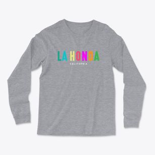 La Honda California Color Pop Light Soft Long Sleeve T-Shirt