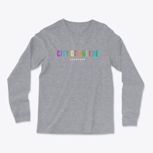 City Of Creede Colorado Color Pop Light Soft Long Sleeve T-Shirt