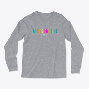 Jacksonville Missouri Color Pop Light Soft Long Sleeve T-Shirt