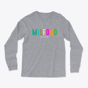 Milford Missouri Color Pop Light Soft Long Sleeve T-Shirt
