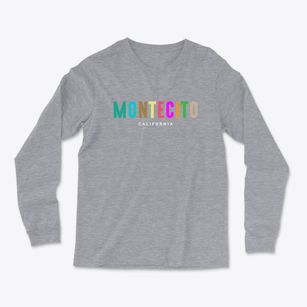 Montecito California Color Pop Light Soft Long Sleeve T-Shirt