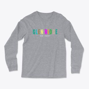 Glen Ridge New Jersey Color Pop Light Soft Long Sleeve T-Shirt