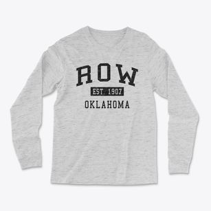 Row Oklahoma Classic Established Light Soft Long Sleeve T-Shirt