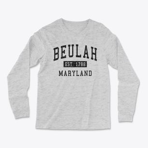 Beulah Maryland Classic Established Light Soft Long Sleeve T-Shirt