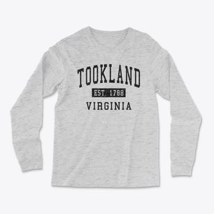 Tookland Virginia Classic Established Light Soft Long Sleeve T-Shirt