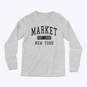 Market New York Classic Established Light Soft Long Sleeve T-Shirt