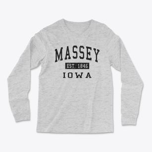 Massey Iowa Classic Established Light Soft Long Sleeve T-Shirt