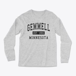 Gemmell Minnesota Classic Established Light Soft Long Sleeve T-Shirt