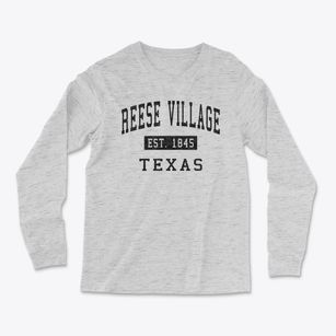 Reese Village Texas Classic Established Light Soft Long Sleeve T-Shirt