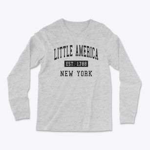 Little America New York Classic Established Light Soft Long Sleeve T-Shirt
