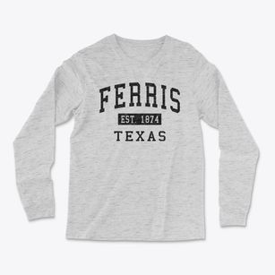 Ferris Texas Classic Established Light Soft Long Sleeve T-Shirt