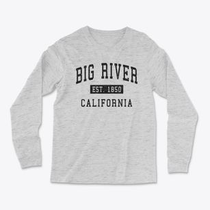 Big River California Classic Established Light Soft Long Sleeve T-Shirt