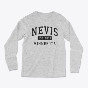 Nevis Minnesota Classic Established Light Soft Long Sleeve T-Shirt