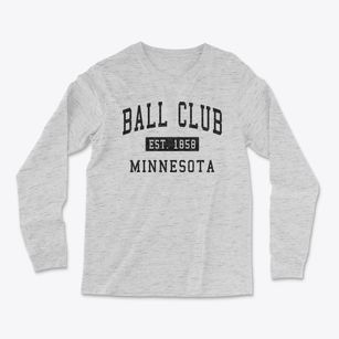 Ball Club Minnesota Classic Established Light Soft Long Sleeve T-Shirt