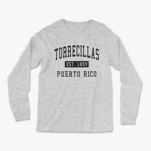 Torrecillas Puerto Rico Classic Established Light Soft Long Sleeve T-Shirt
