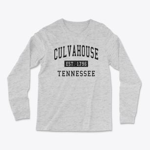 Culvahouse Tennessee Classic Established Light Soft Long Sleeve T-Shirt