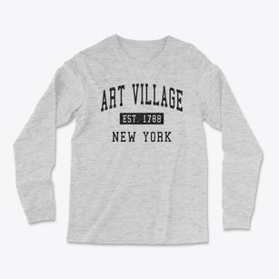 Art Village New York Classic Established Light Soft Long Sleeve T-Shirt