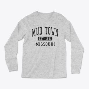 Mud Town Missouri Classic Established Light Soft Long Sleeve T-Shirt