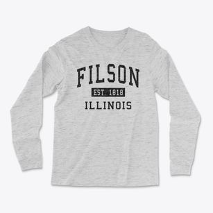 Filson Illinois Classic Established Light Soft Long Sleeve T-Shirt