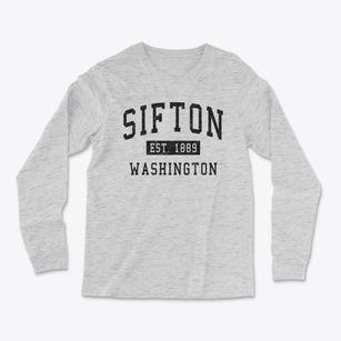 Sifton Washington Classic Established Light Soft Long Sleeve T-Shirt
