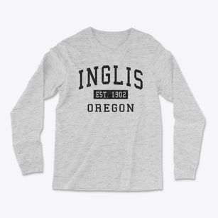 Inglis Oregon Classic Established Light Soft Long Sleeve T-Shirt