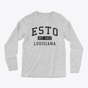 Esto Louisiana Classic Established Light Soft Long Sleeve T-Shirt