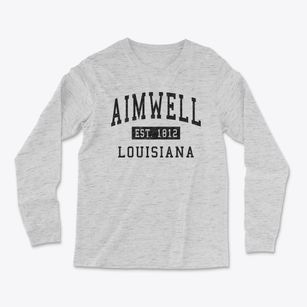 Aimwell Louisiana Classic Established Light Soft Long Sleeve T-Shirt