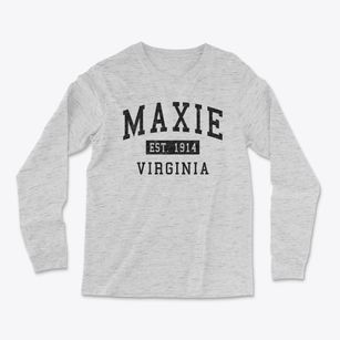 Maxie Virginia Classic Established Light Soft Long Sleeve T-Shirt