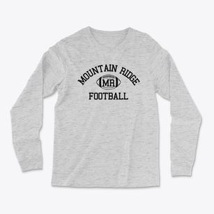 Mountain Ridge Junior High School Classic Football Light Soft Long Sleeve T-Shirt