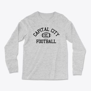 Capital City Homeschool Classic Football Light Soft Long Sleeve T-Shirt