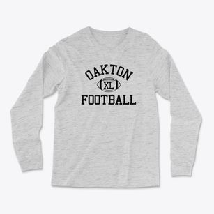 Oakton High School Classic Football Light Soft Long Sleeve T-Shirt