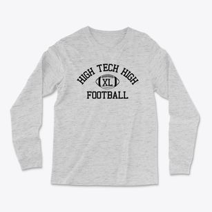 High Tech High Media Arts Classic Football Light Soft Long Sleeve T-Shirt