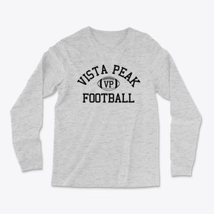 Vista Peak Campus Classic Football Light Soft Long Sleeve T-Shirt