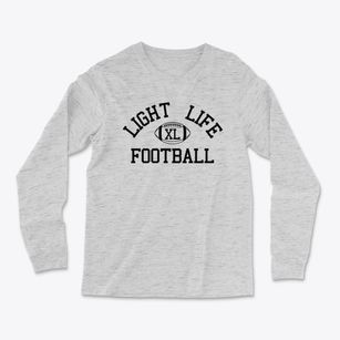 Light & Life Christian School Classic Football Light Soft Long Sleeve T-Shirt