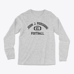 John J. Pershing West Magnet School Classic Football Light Soft Long Sleeve T-Shirt