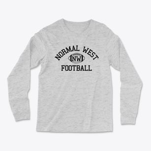 Normal Community West High School Classic Football Light Soft Long Sleeve T-Shirt