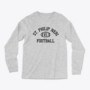 Saint Philip Neri School Classic Football Light Soft Long Sleeve T-Shirt