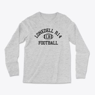 Lonedell R14 School Classic Football Light Soft Long Sleeve T-Shirt