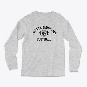 Battle Mountain Junior High School Classic Football Light Soft Long Sleeve T-Shirt