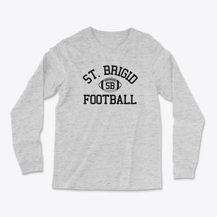 Saint Brigid School Classic Football Light Soft Long Sleeve T-Shirt