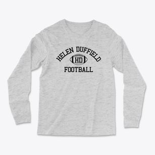 Helen Duffield School Classic Football Light Soft Long Sleeve T-Shirt
