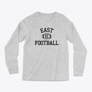 East Junior High School Classic Football Light Soft Long Sleeve T-Shirt