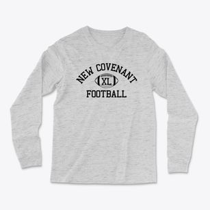 New Covenant Knights Classic Football Light Soft Long Sleeve T-Shirt
