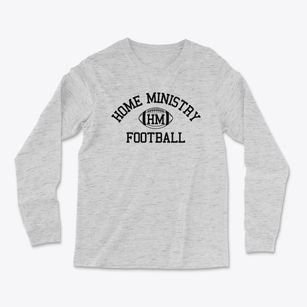 Home School Ministry Classic Football Light Soft Long Sleeve T-Shirt